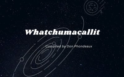Whatchumacallit